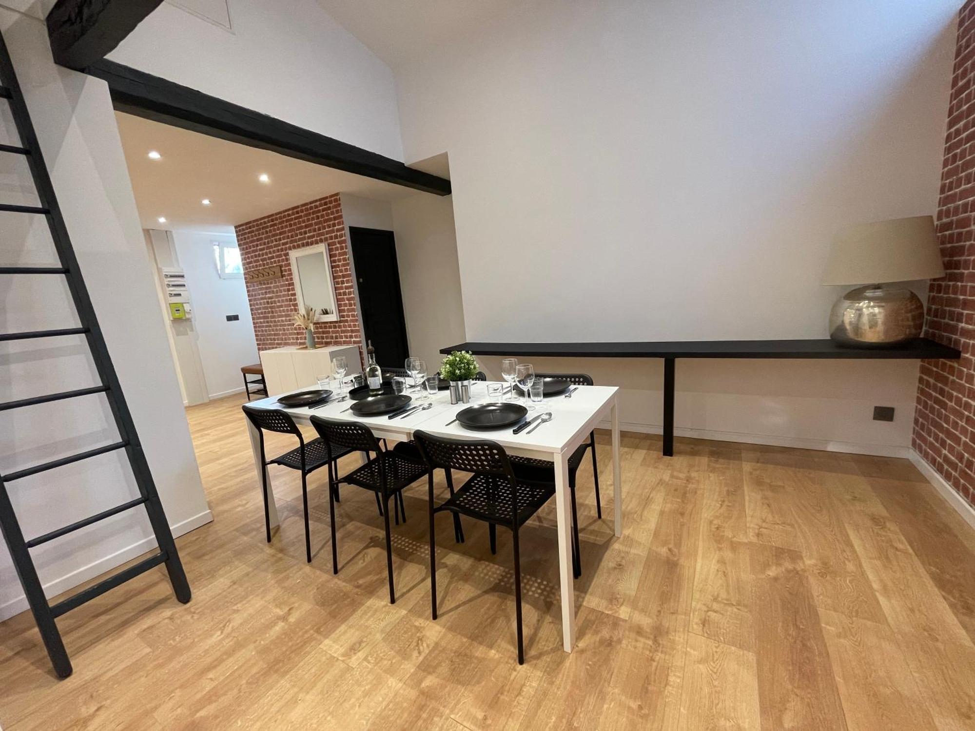 Les 3 Suites - 6 Personnes - 3 Chambres Avec Sdb Privatives ล็องส์ ภายนอก รูปภาพ