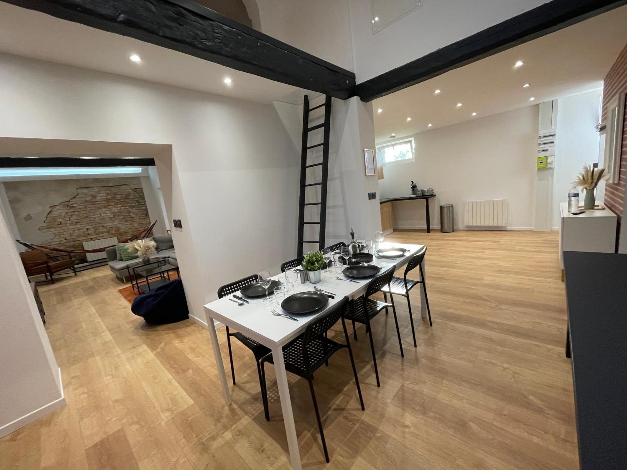 Les 3 Suites - 6 Personnes - 3 Chambres Avec Sdb Privatives ล็องส์ ภายนอก รูปภาพ